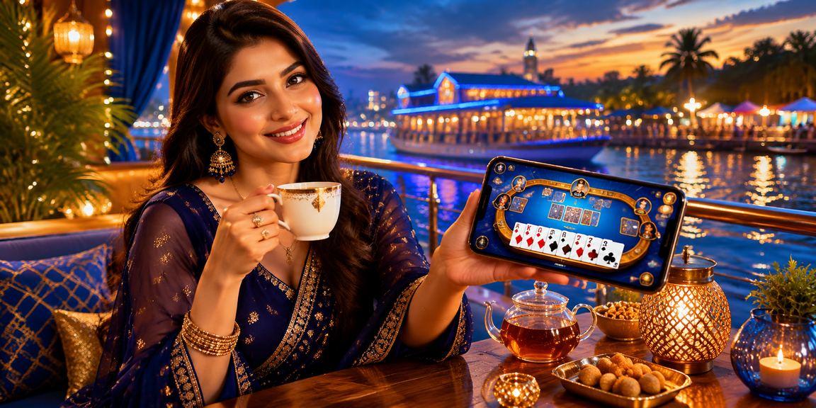 বগুড়ার একজন তরুণ মোবাইলে রামি কার্ড গেম খেলছেন